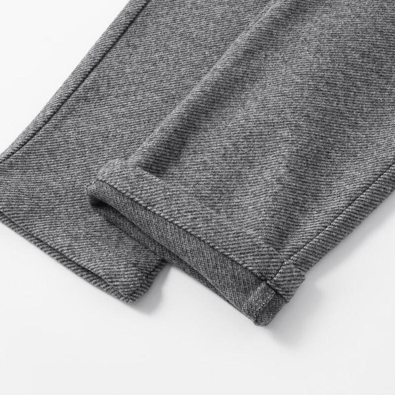 MONTAGUT Men's Thickened Wool Blend Business Casual Pants