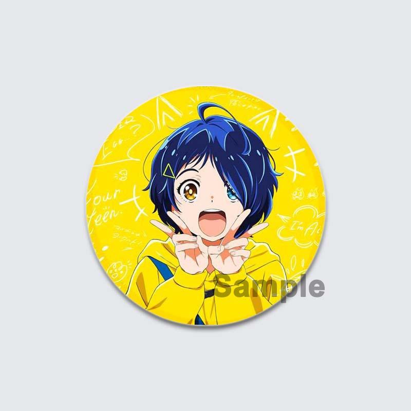 32/44/58mm Anime Wonder Egg Priority Brosche Cartoon Ohto Ai Cosplay Abzeichen Anstecknadel Zubehör für Kleidung Rucksack Dekoration Fan Geschenke
