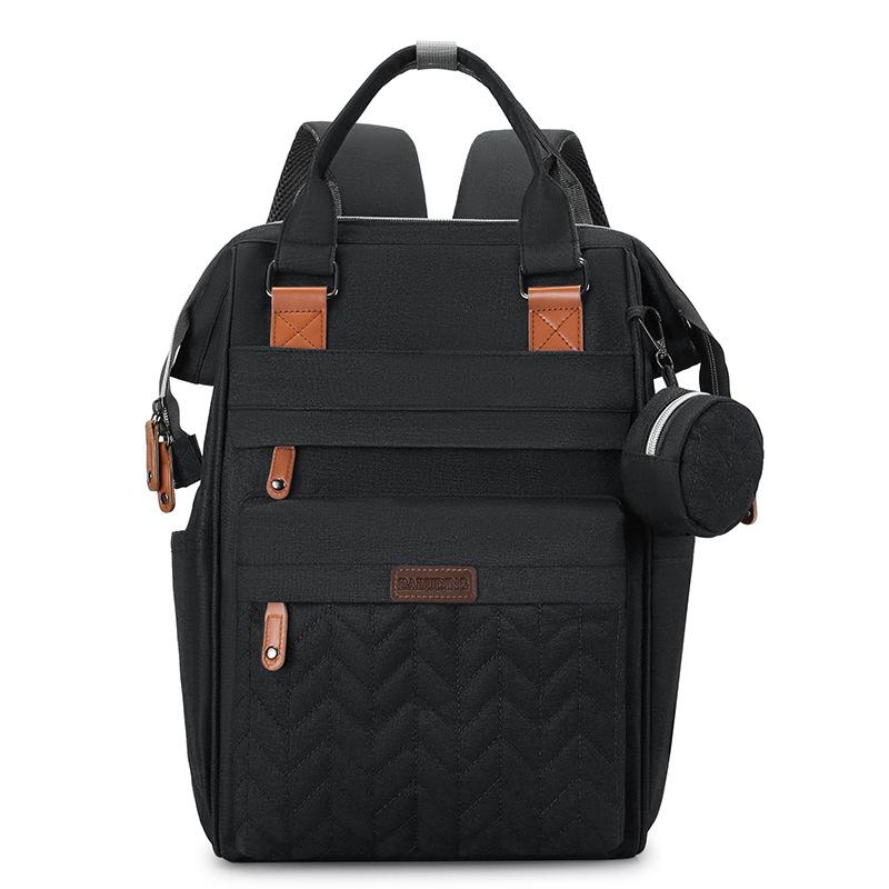 Outdoor Waterproof Nylon Mommy Bag Backpack Lightweight Handheld Stroller Hanging Bag Large Capacity Multifunctional Mother and Baby Travel Bag