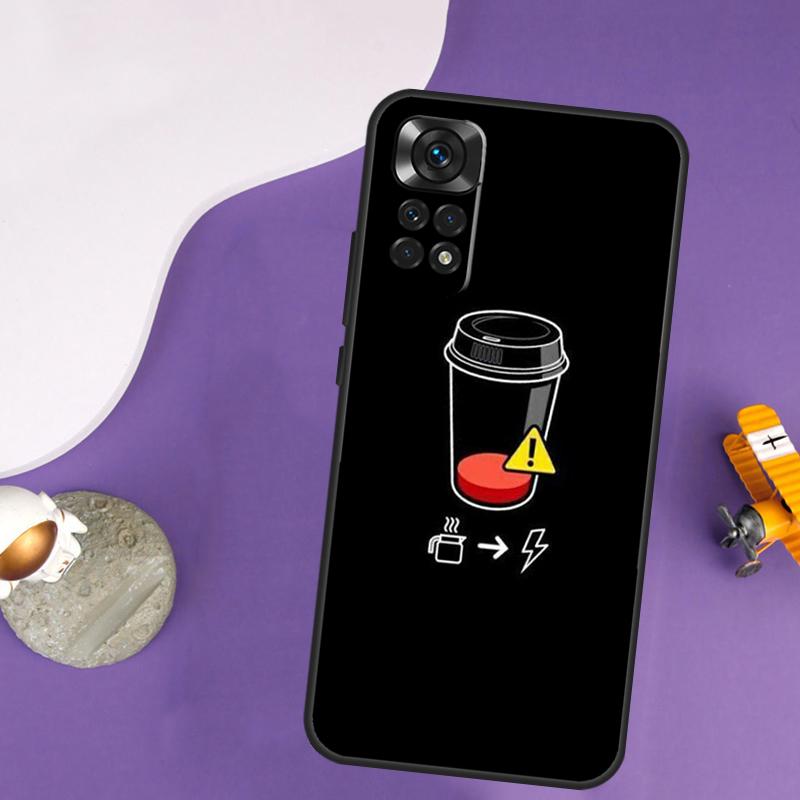 

frist coffee Case For Xiaomi Redmi Note 13 14 Pro 12 9 10 11 Pro 10S 11S 12S Redmi 14C 13C 10C 12C Cover Redmi 14C