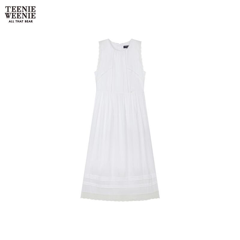 

Женское простое длинное платье Teenie Weenie 2026 года, летнее, с мишкой L