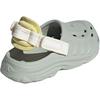 Adidas Maxxclog Sandal Series Simple Comfortable Fashion Sports Non-Slip Wear-Resistant Low-Top Kids Sandals Kids Sandals Gray JS3729
