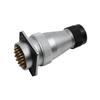 WEIPU WS48 TD+Z M48 Circular Waterproof Bulkhead Connector 5 7 20 27 38 42 Pin AC DC Power Adapter 50A  Male Plug Female Socket