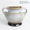 Vintage Creative Ceramic Wall Vase Handmade Glazed Hydroponic Container