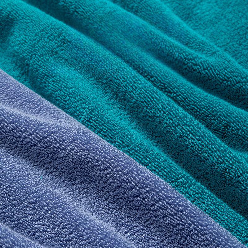 Soft and Comfortable Rectangular Bath Towel - Machine Washable, Suitable for Home, Beach, Hotel