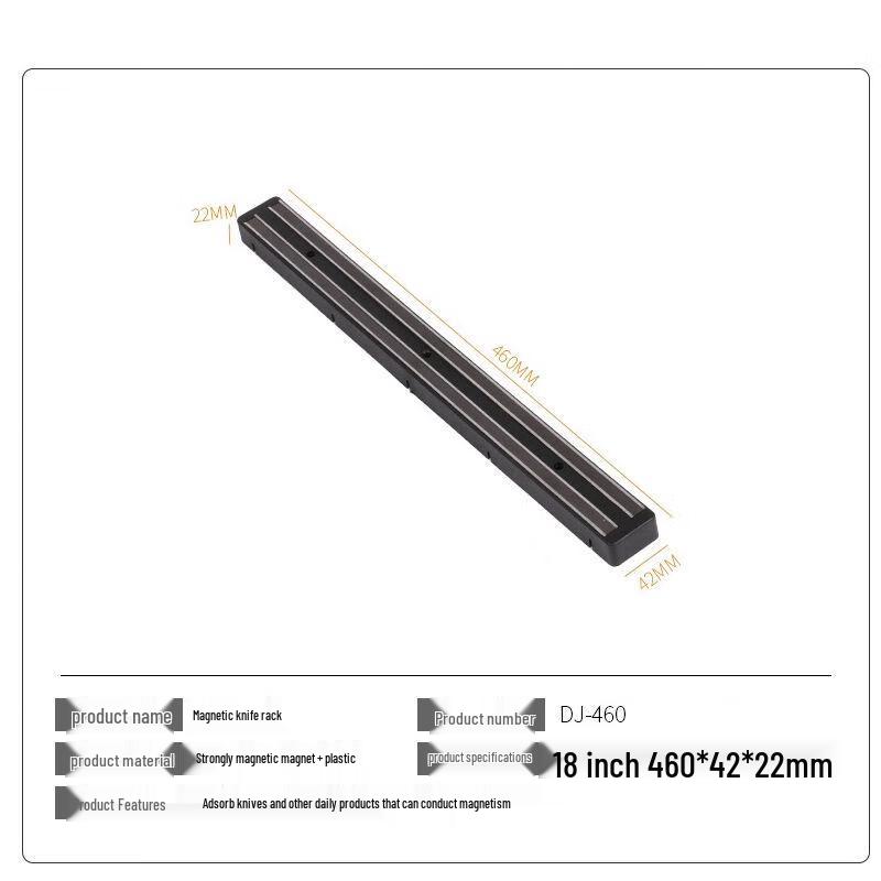 Magnetic Wall-Mounted Knife Holder