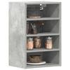 vidaXL Hängeschrank Riga Betongrau 40x29,5x60 Cm Holzwerkstoff