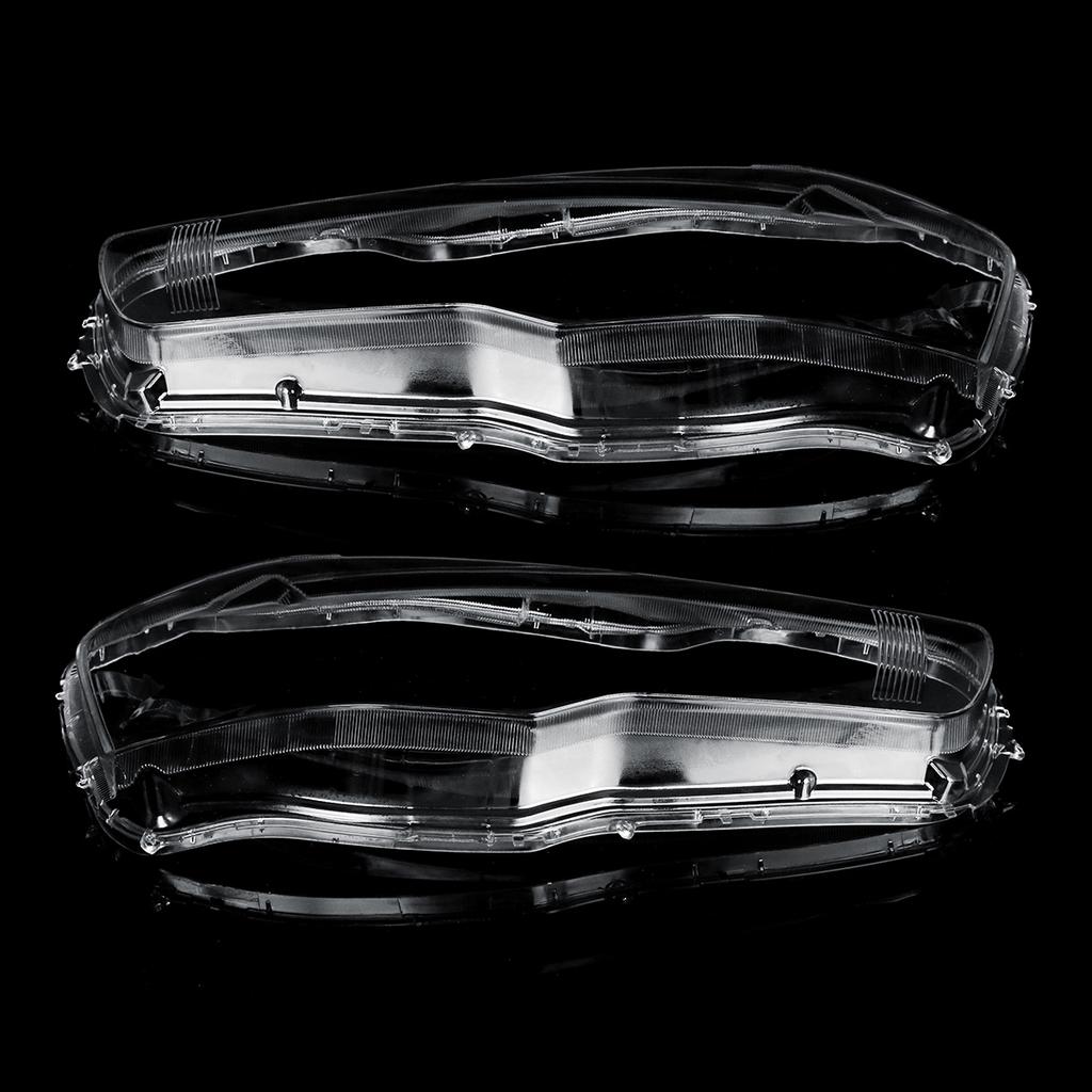 For Mitsubishi Lancer Ex 2008-2016 Car Front Headlight Headlamp Lens Cover Transparent Lampshade HeadLamp Shell Cover