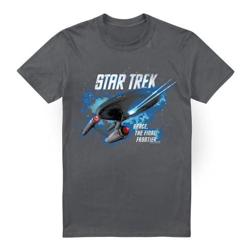 STAR TREK Mens The Final Frontier T-Shirt