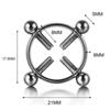 2Pcs Edelstahl Nicht Stechende Nippel Klemmen Ring Sexy Schmuck Dekoration Stimulieren G Punkt Schmerzlos Erwachsene Sex Spielzeug für