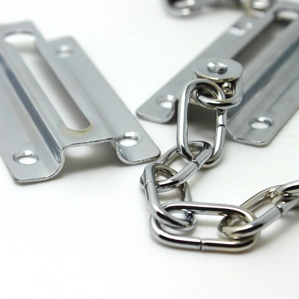 Screws Steel Decorative Security Lock Door Hardware Sliding Door Lock Door Chain Door Safety Guard