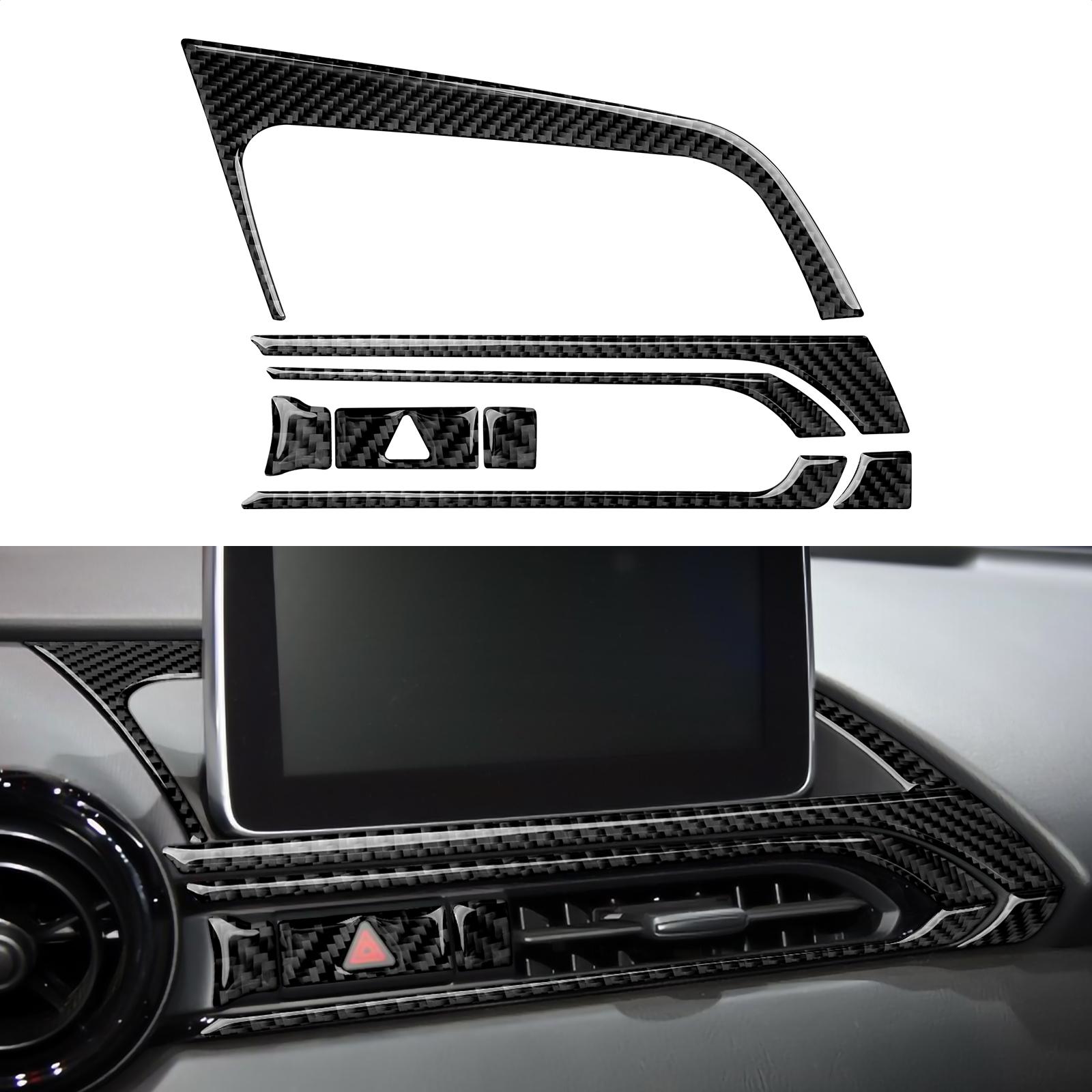 

Инструмент из углеродного волокна, вентиляционное отверстие, автомобильная наклейка, украшение для Mazda MX-5 Miata MX5 ND 2016-2023, интерьер