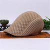 Fashion Adjustable Mesh Breathable Beret Hat Sun Hat Peaked Cap