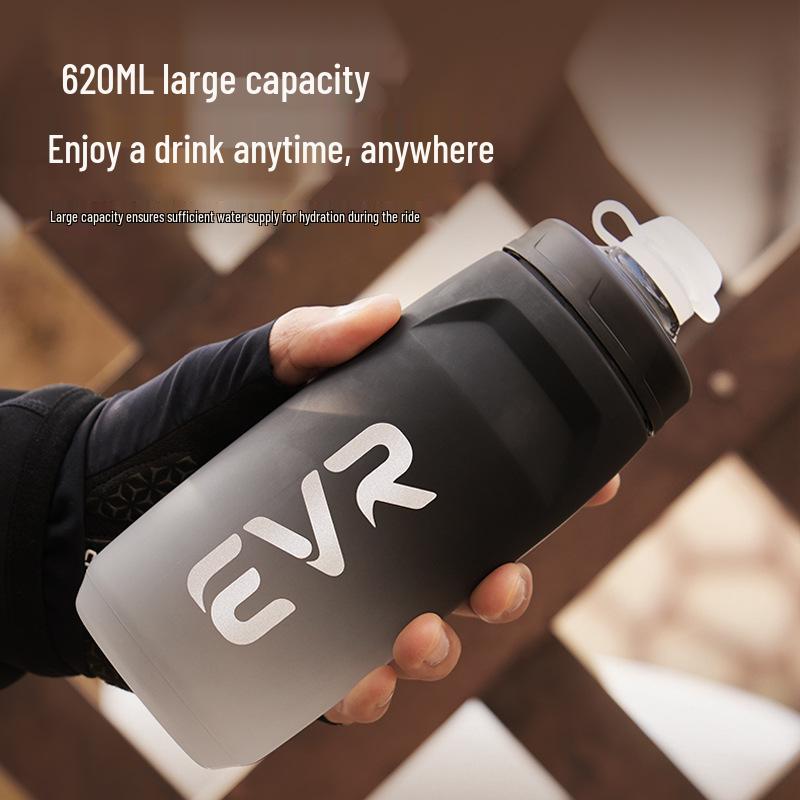 EVR Colorful Lightweight Plastic Cycling Water Bottle for Mountain & Road Bikes