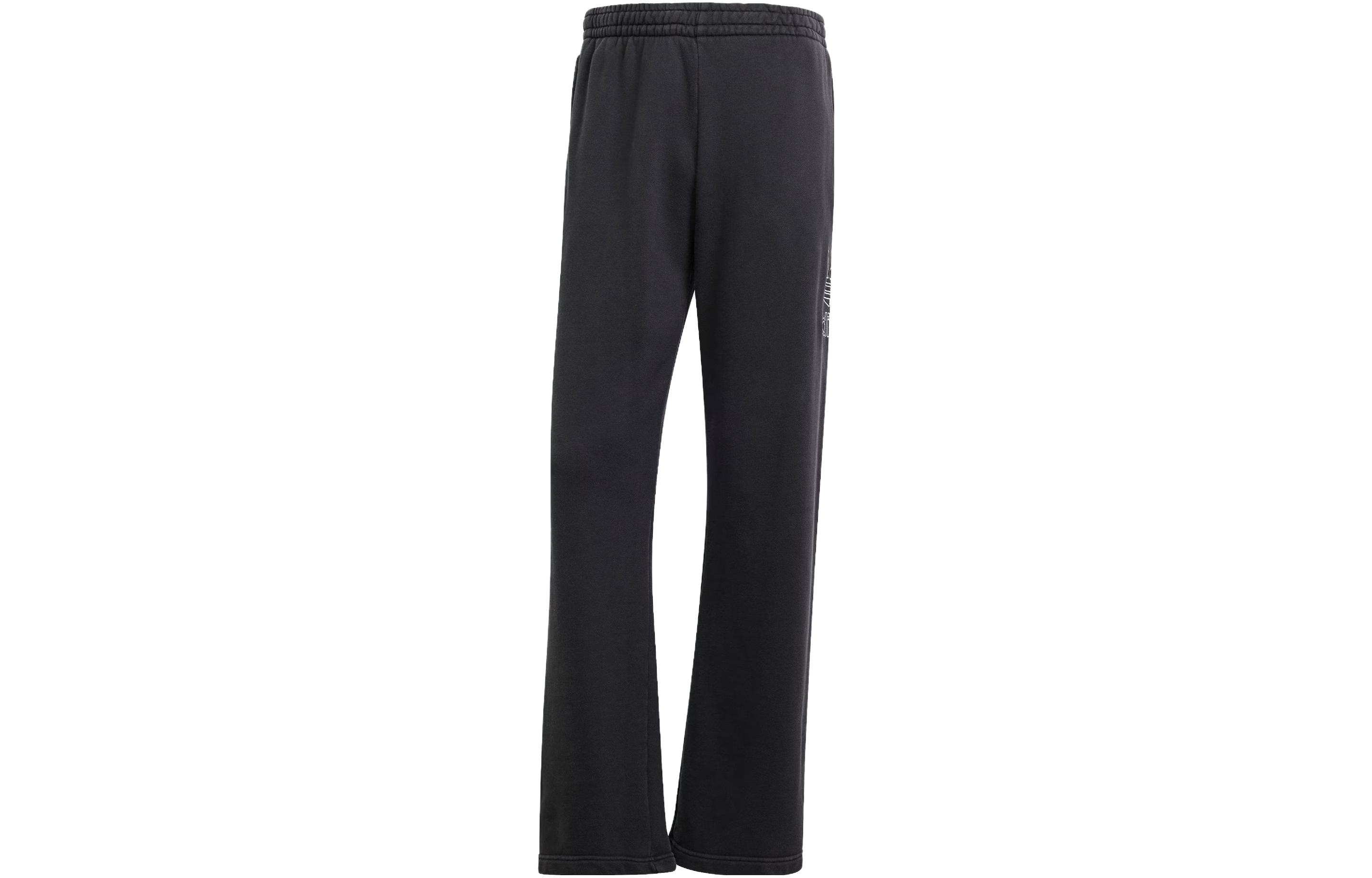 Adidas Originals Adicolor Outline Trefoil Pants Knitted Sweatpants Men s Black IR7984 S