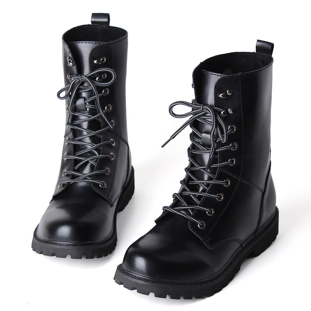Bottes tactiques militaires pour hommes, bottines de Combat imperméables en cuir des forces spéciales, chaussures de travail de l'armée