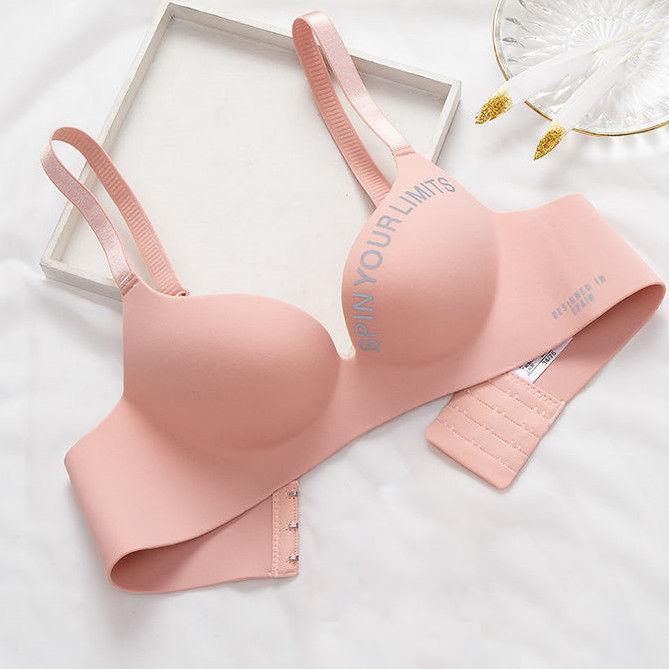 Frauen Nahtlose Bh Sexy Unterwäsche Push-Up Drahtlose Bralette Unterwäsche Mode Brief Muster Weibliche Dessous Bhs für Frauen