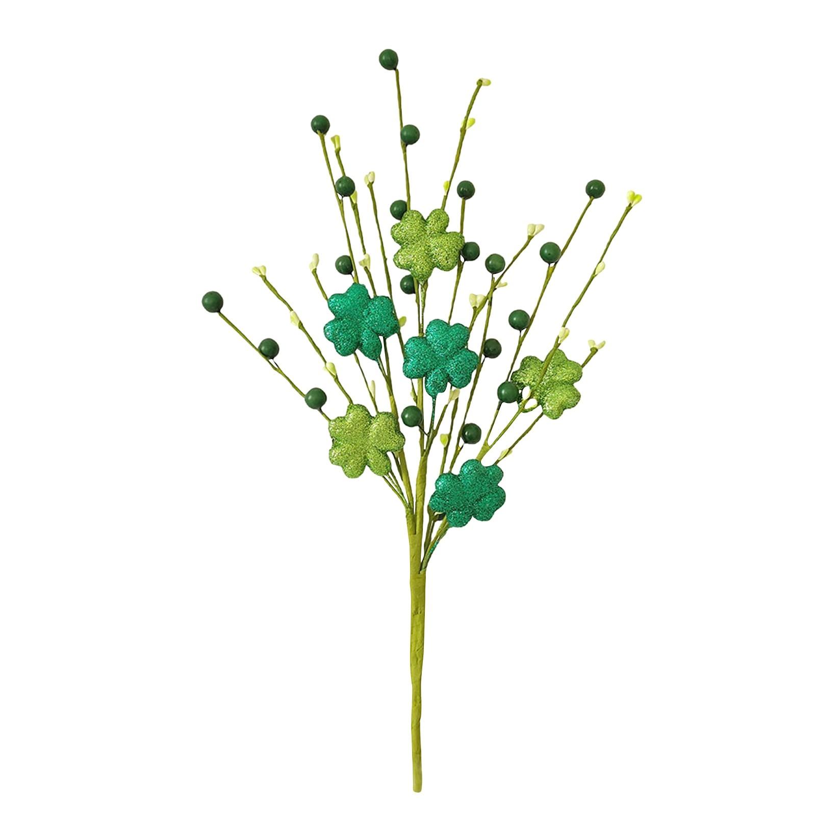 

St. Patrick s Hat Cutting Festival Green Branch Decoration Flower Arrangement зелёный