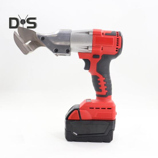 Bezprzewodowa przecinarka do blachy z oświetleniem LED Trwała konstrukcja Przenośna zasilana akumulatorowo bezszczotkowa elektryczna przecinarka do metalu