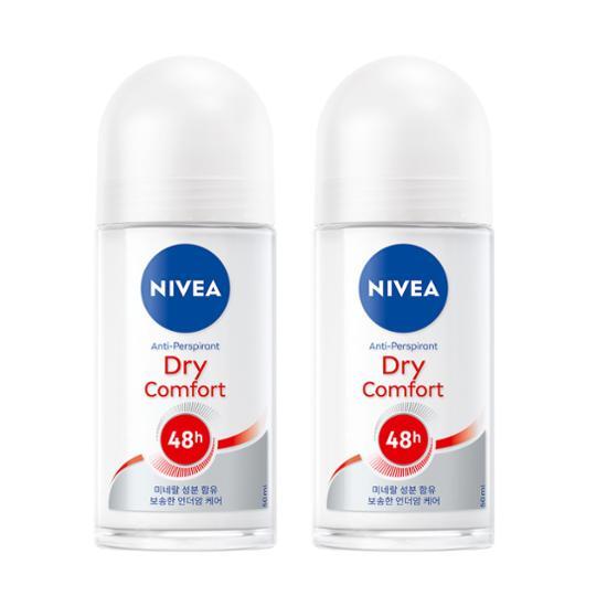 

Nivea Дезодорант Шариковый Комфорт 50мл 2 упаковки