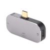 Docking Station 3 in 1 Type C Male to Mini DP USB A Type C Female USB C Dock for Windows for Android for OS X
