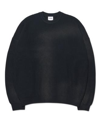 Nomaenyueol Spray Dyeing Knit - Black