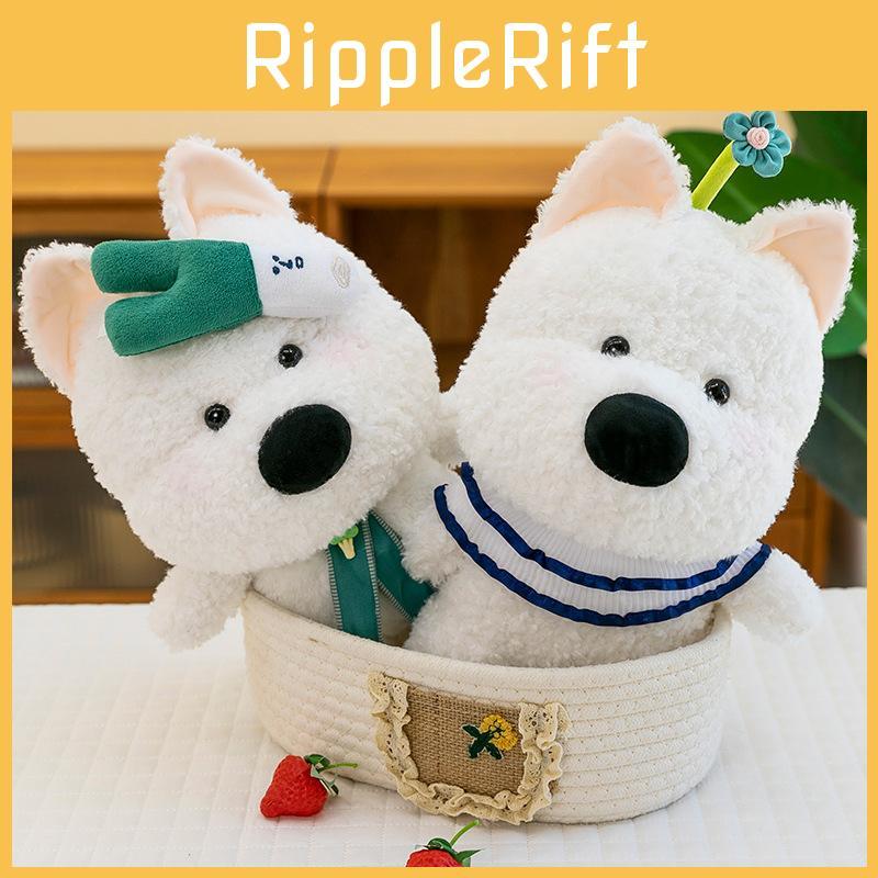 Highland Terrier Exquisite Plush Toy Scarf With Fun Colors Ideal All Occasions