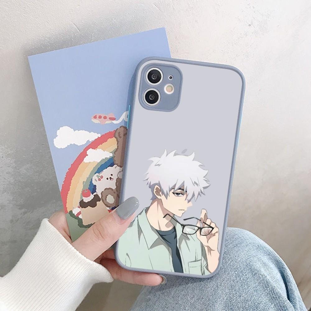 Anime Link Click Time Agent Phone Case for iPhone 14 11 12 13 Mini Pro Max 8 7 Plus X XR XS MAX Translucent Matte Cover