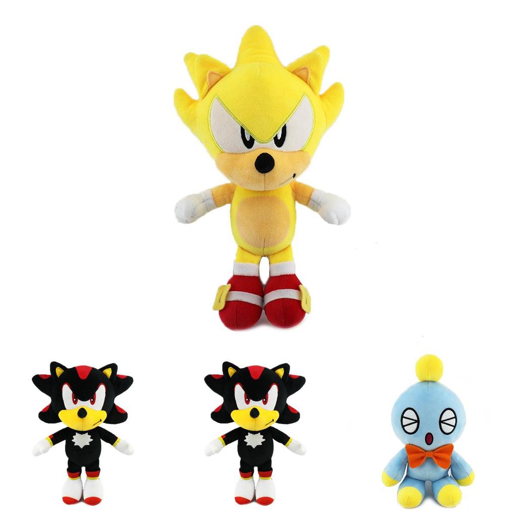 Super Sonic Miles Plush Doll Soft And Cute Stuffed Toy For Kids And Adults