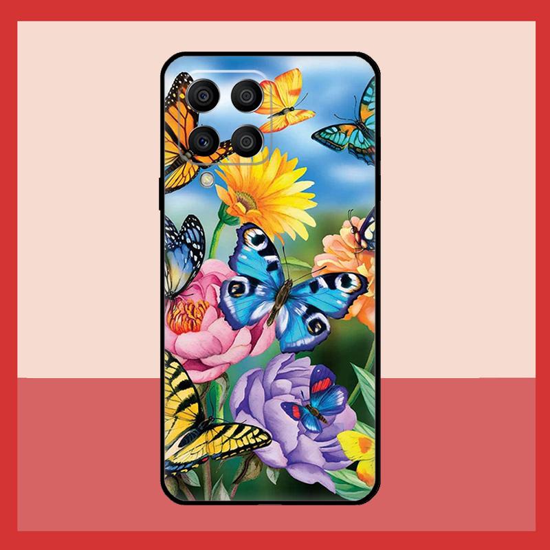 Butterfly Case For Samsung Galaxy M12 M52 M06 M16 M36 M56 M33 M15 M55 M31 M13 M14 M53 M32 M35 M34 M54