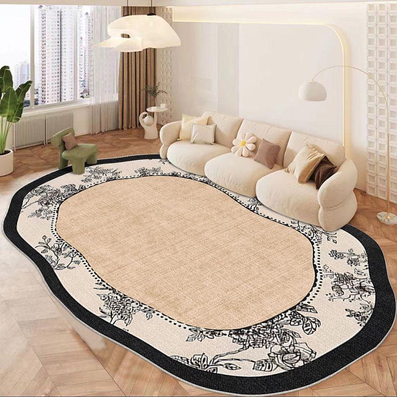 Luxury Irregular Carpets Living Room Decoration Home Coffee Table Anti-slip Large Size Rugs Bedroom Washable Soft Floor Mat
