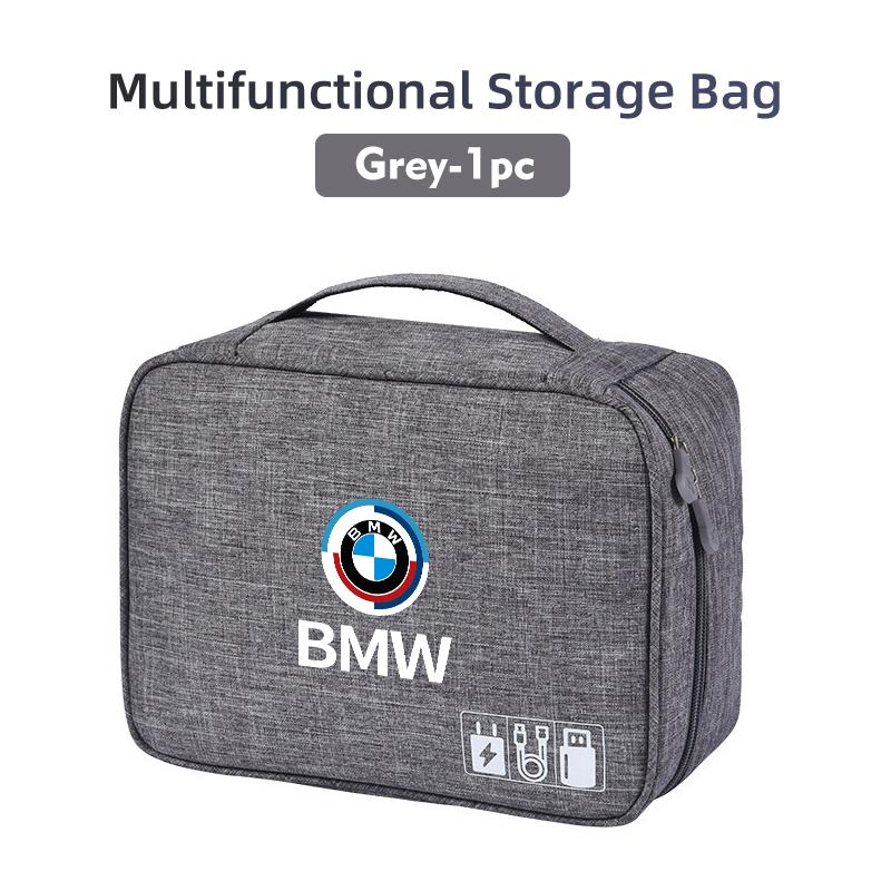 Car USB Data Cable Organizer Headset Charging Treasure Box For BMW E90 E60 E93 E87 G01 G20 X3 X5 F30 F20 G05 G06 G07 F07