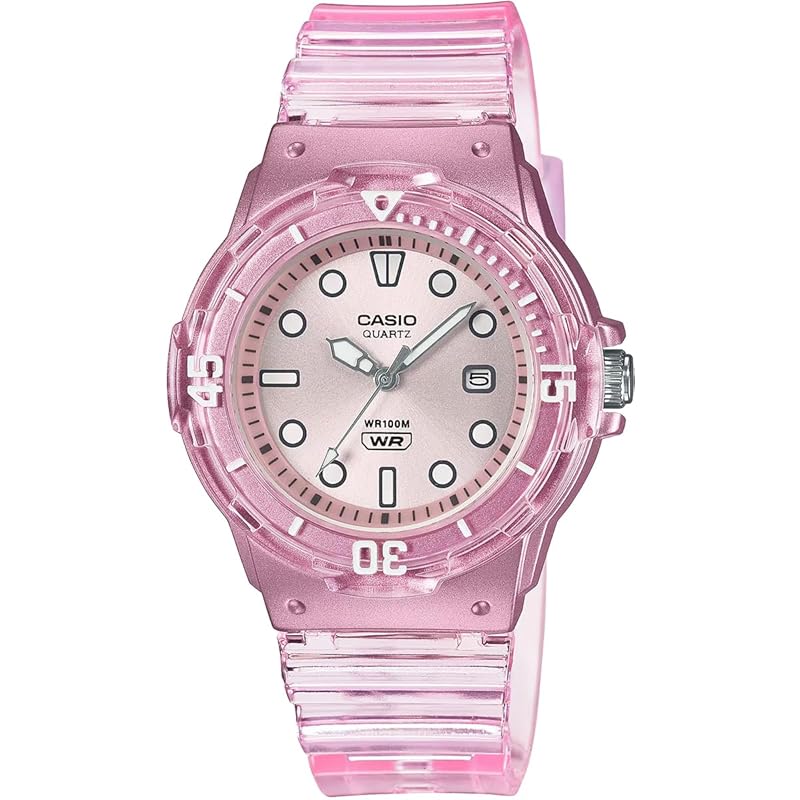 

[Casio] CASIO analog watch LRW-200HS-4EV ladies kids cheap casio clear pink overseas model [product]