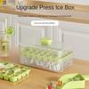 28/56 Grids One-Button Ice Tray Mold 28/56 Grids Storage Box Quick-Freeze Ice Mould  Beer