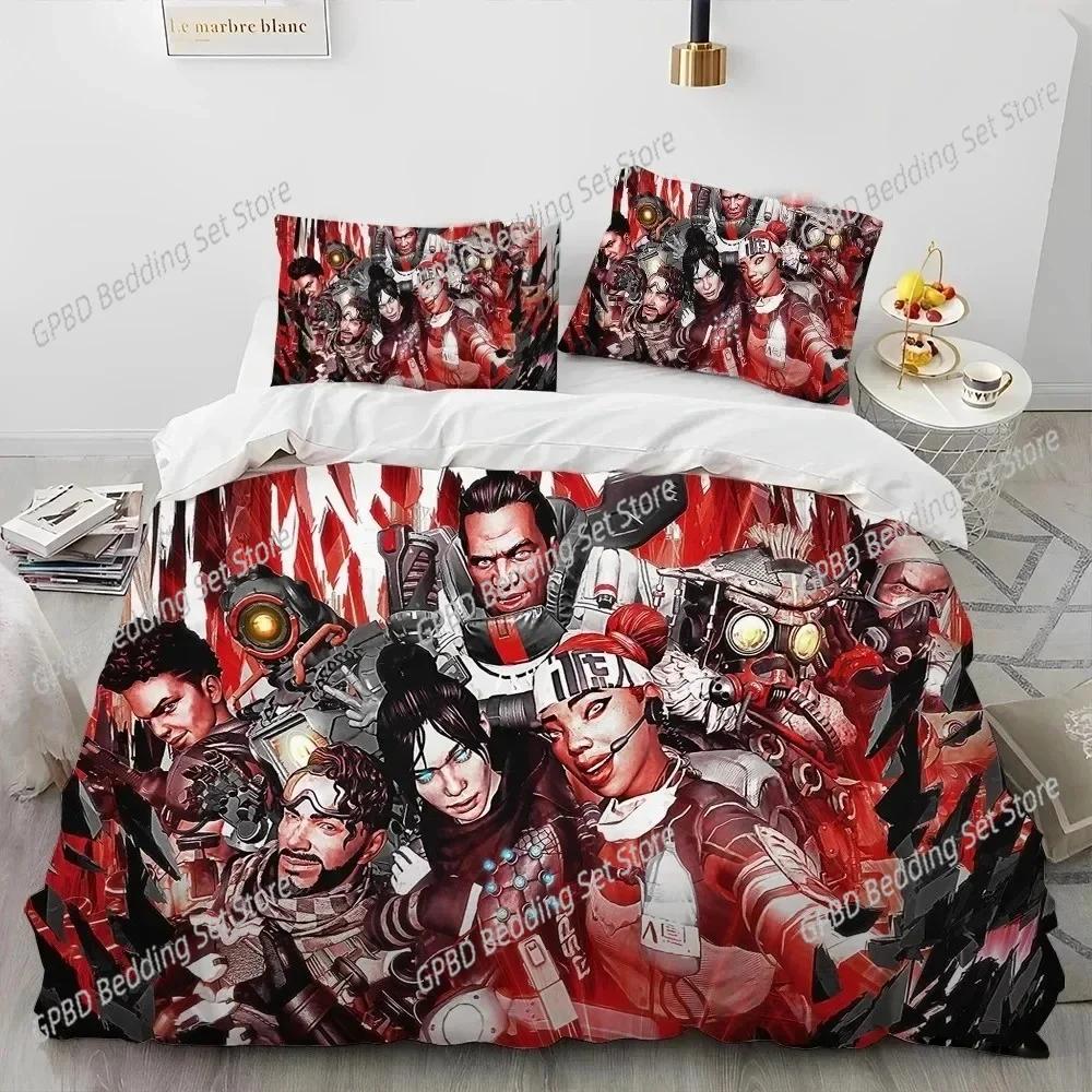 Comforter 3D Print A-Apex Legends Bedding Set 3D Printed Suitable For Bedroom Kids Home Textile