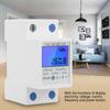 5-80A DDM15SD LCD Backlight Digital Display Single Phase Electronic Energy KWh Meter Digital Energy Meter Electronic KWh Meter
