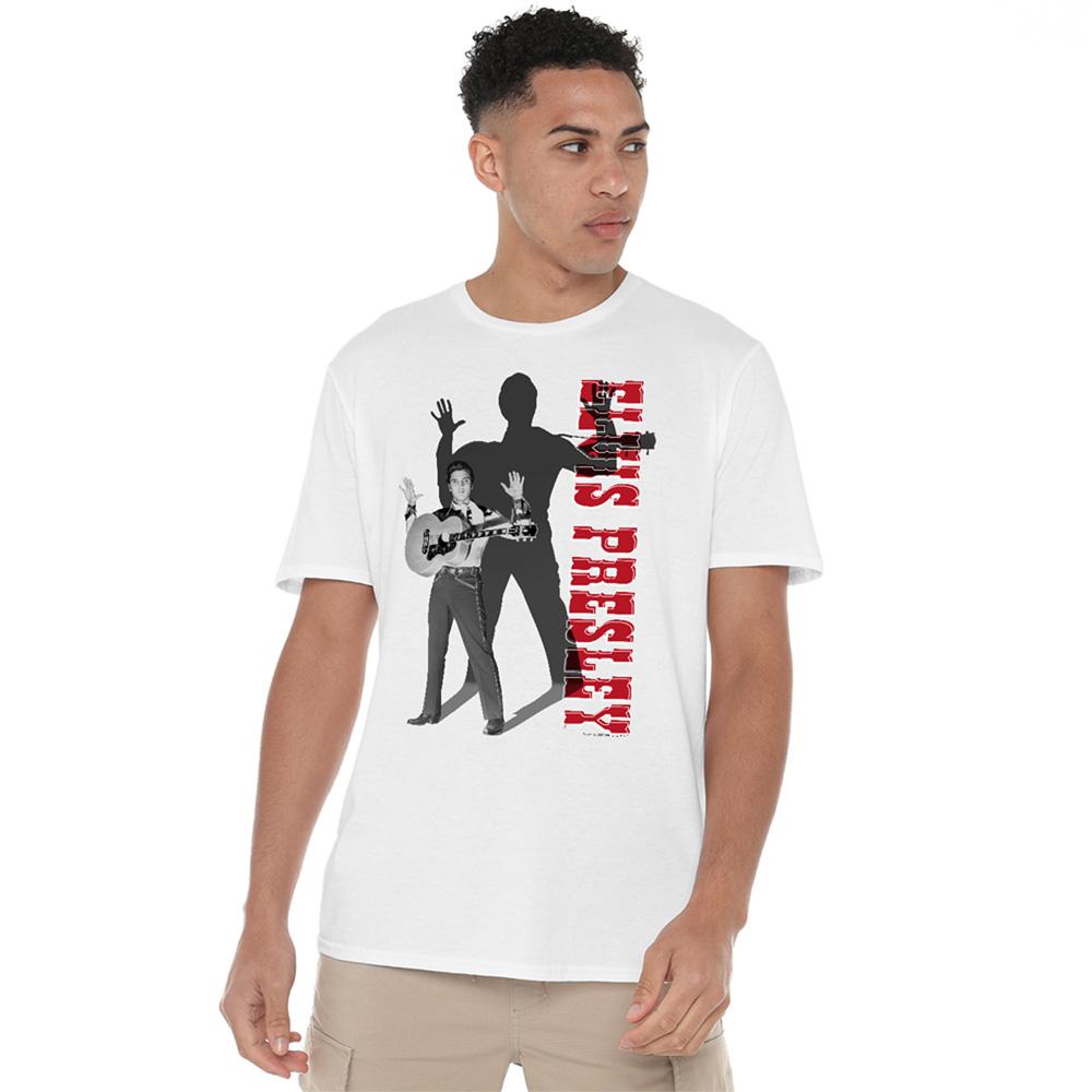 Elvis Presley Unisex Adult Look No Hands T-Shirt