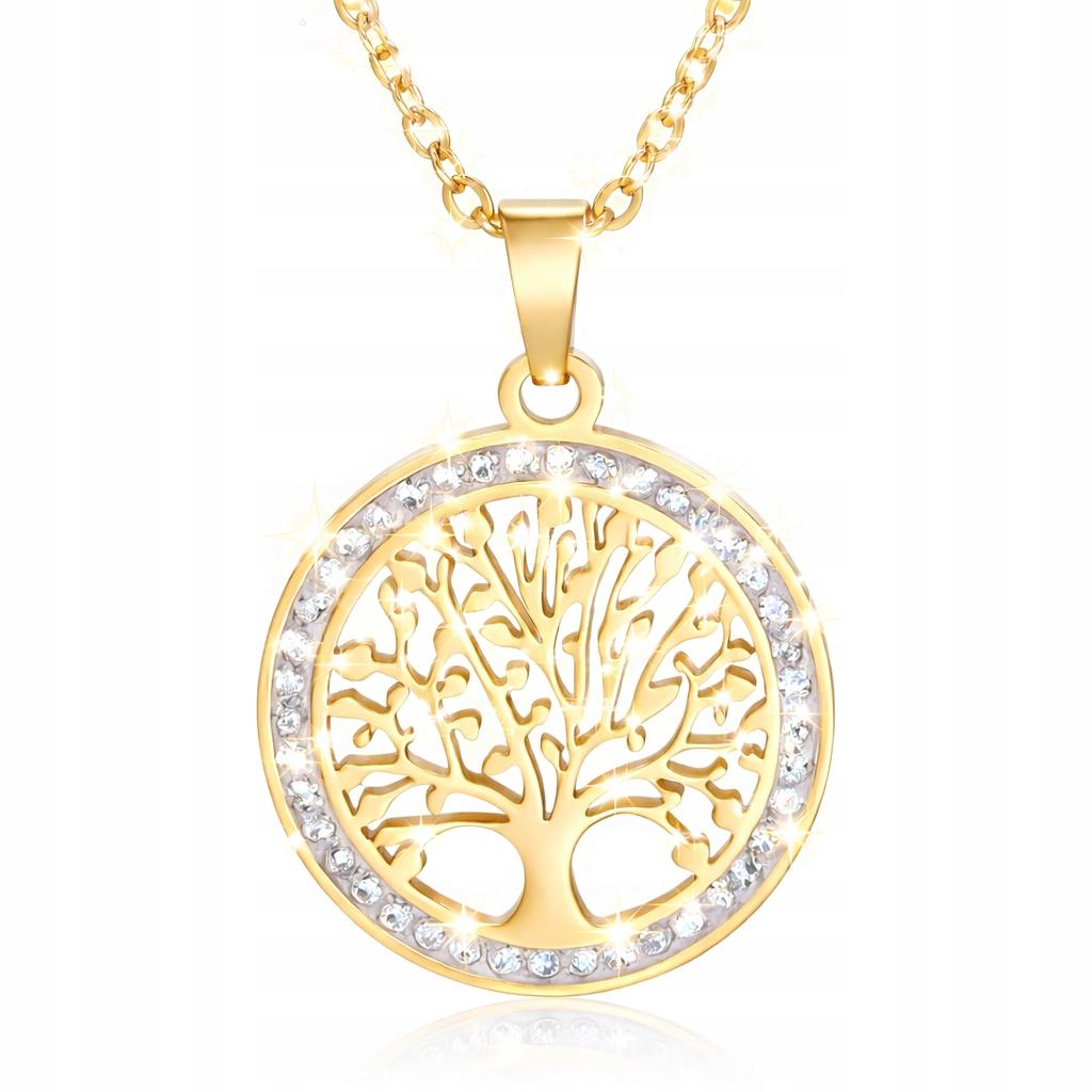 SET Jewelry Set Bracelet Necklace Women' GOLD DIAMOND