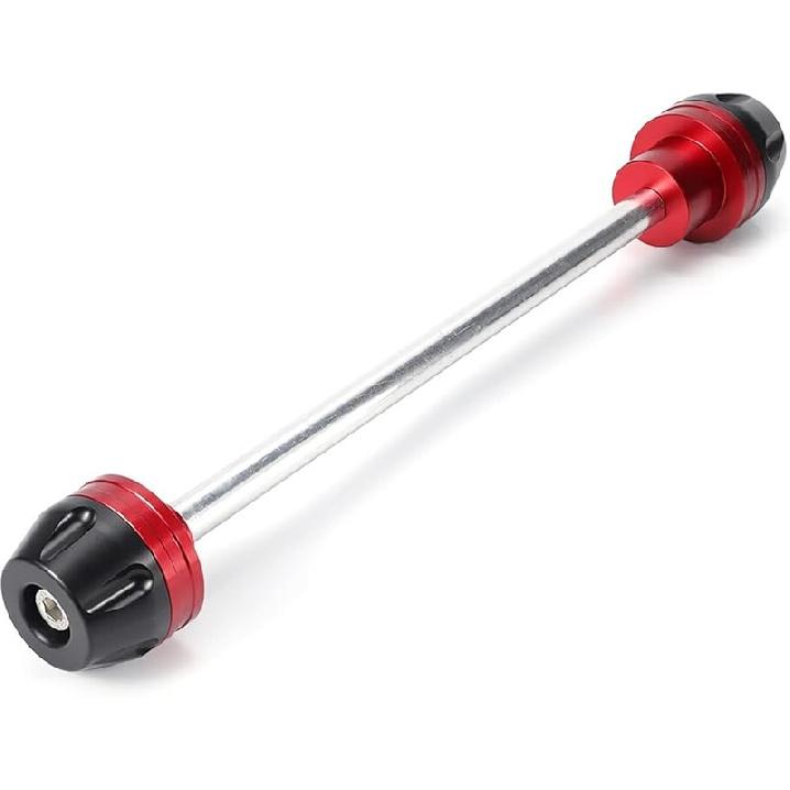 Moto Front Axle Fork Crash Slider Swingarm Spools Stand for Ducati 1199 1299 for Panigale V4 V2 for Multistrada 1200 (Color : Front Black)