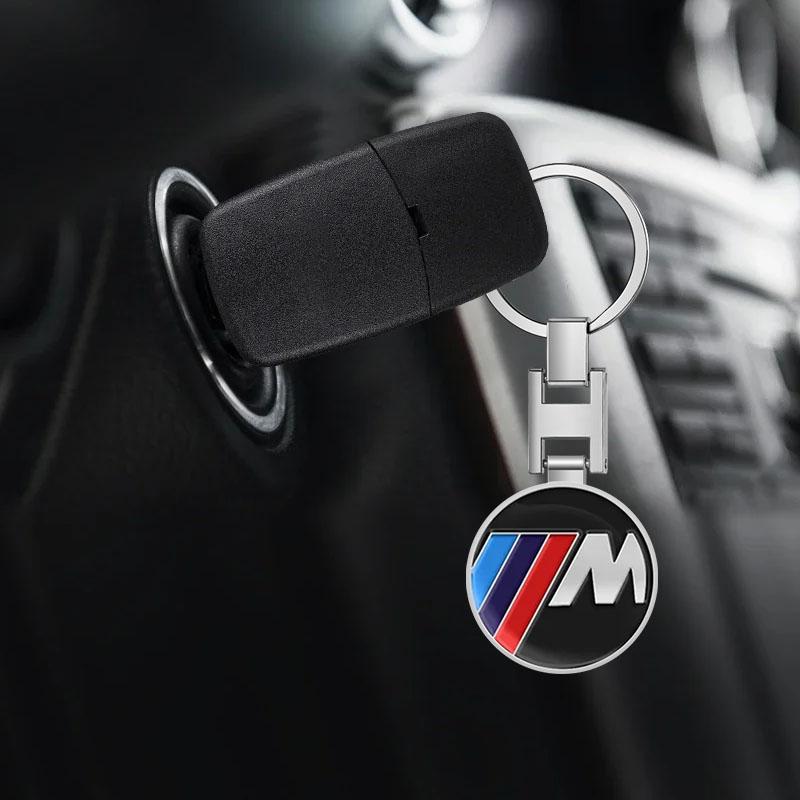 1pcs Luxury Car Keychain Car Keychain Car Emblem Logo Auto Accessories For BMW E34 E46 E39 E38 E90 E60 E36 F30 F30 F10 E92 E38 E91 G30 G38 M3 M5