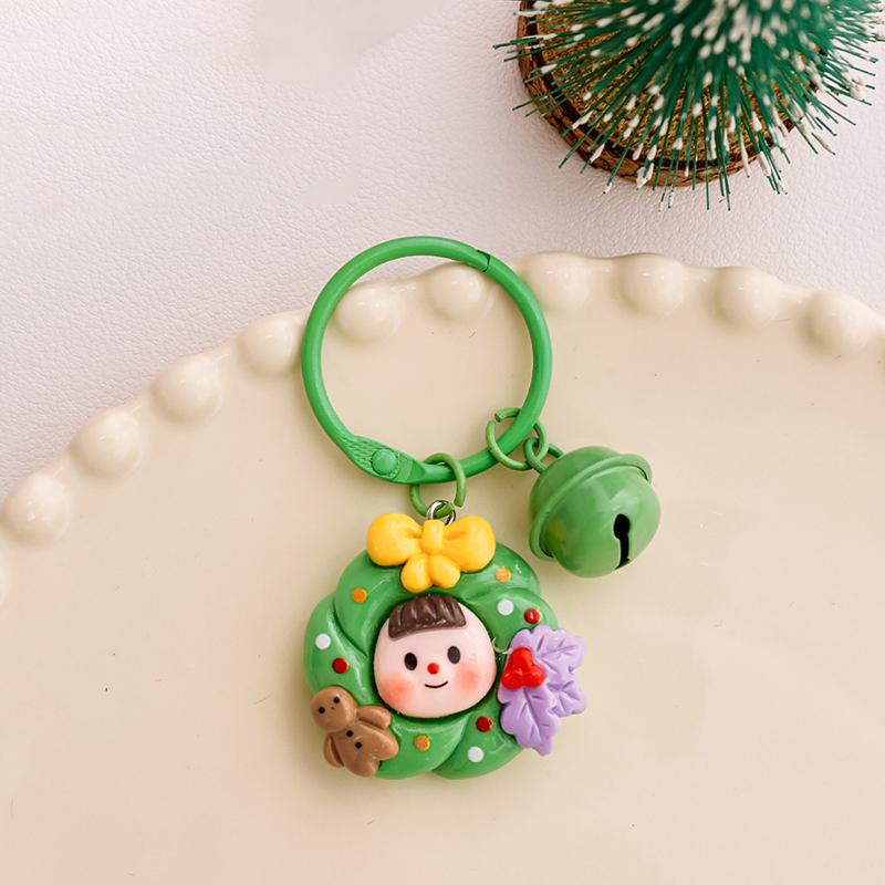 

1 шт. милый мультяшный рождественский дуэт Мэй Белл брелок для ключей рюкзак для пары автомобильный ключ подвеска украшение для вечеринки детская игрушка подарок