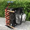 320*245*280mm Condenser Copper Tube Cold Storage Refrigerator Freezer Water-cooled Air-cooled Evaporator Air Heat Exchanger 220V