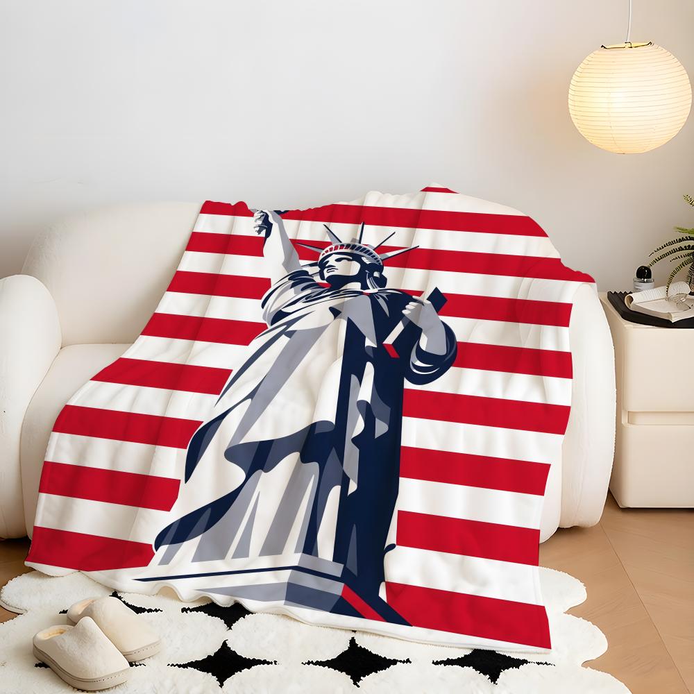 Artist M-Malika F-Favre Throw Flannel Throw Blanket, Lightweight Cozy, Durable Washable Cute Cool