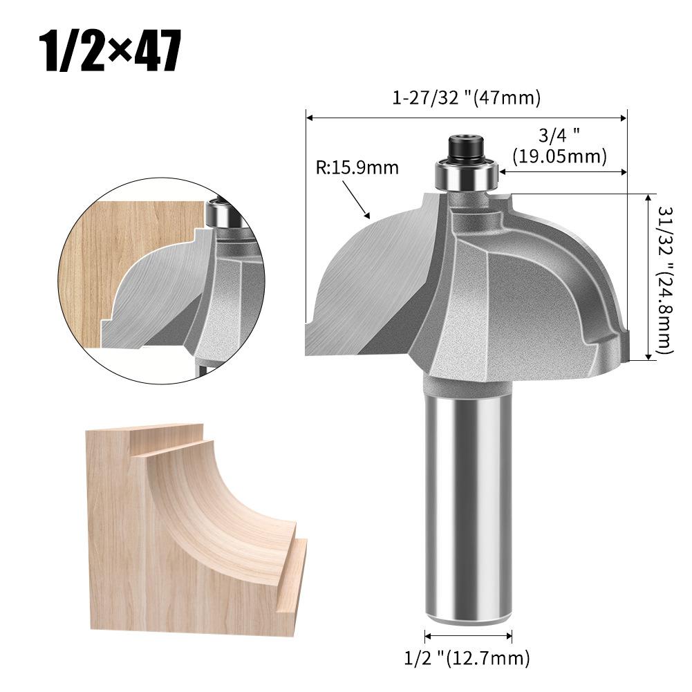 1/4 Handle 1/2 Handle Line Knife Convex Sensitive Child Line Knife Classical Table Edge Knife European Kitchen Knife Woodworking Milling Cutter Knife