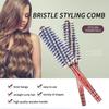 Electric Boar Bristle Hair Brush Nylon Pin Detangling Wooden Handle Straightening Curling Volumizing Blow Drying