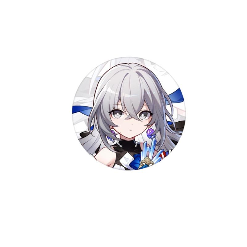High-quality Honkai Star Rail Metal Badges Choose Your Favorite Character!