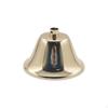 E27 Single Head Hanging Light Base, Metal Ceiling Cover, Trumpet Shape, Living Room Decor Black 180
