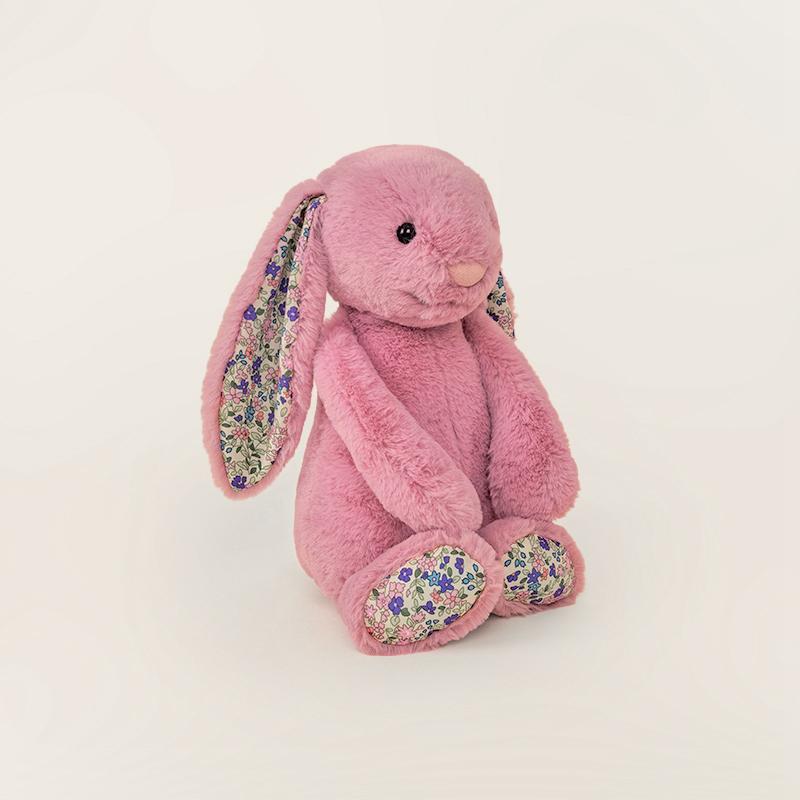 Tulip Rabbit Plush Toys Adorably Printing Bunny Stuffed Doll Kawaii Animal Cony Room Decor Peluche Toys Hobbies Collection Gifts