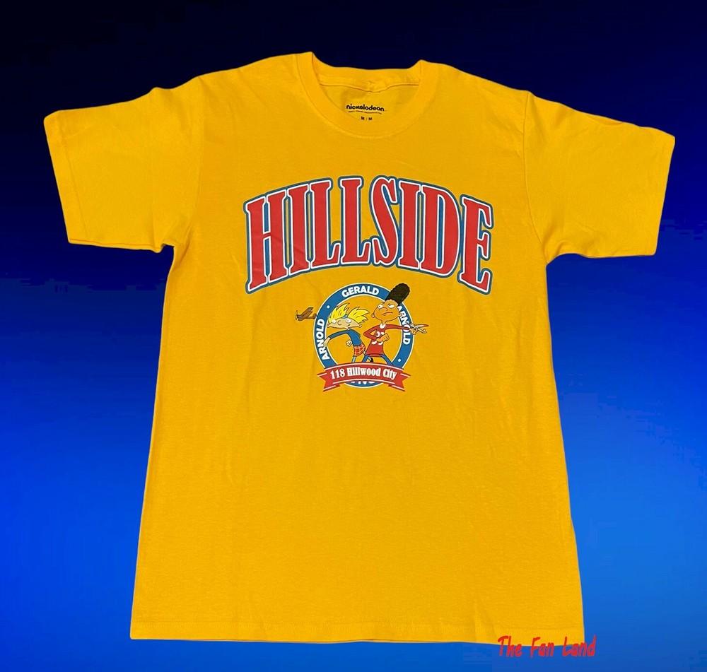 

New Nickelodeon Hey Arnold Hillside Vintage Cast Men s Unisex T-Shirt XL