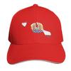 Tahiti Map with Tahitian Flag Baseball Cap Streetwear Golf Wear Bobble Hat Designer Cap Unisexs Baseball Womens